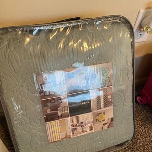 Madison Park 3 Piece Coverlet and Shams. NWT